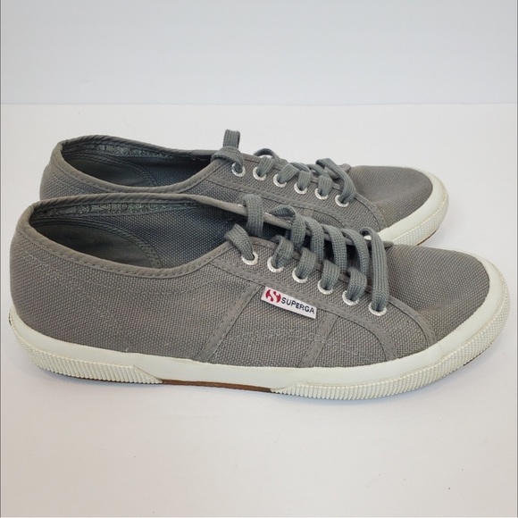 SUPERGA Cotu Classic Canvas Sneakers Grey - Picture 3 of 9